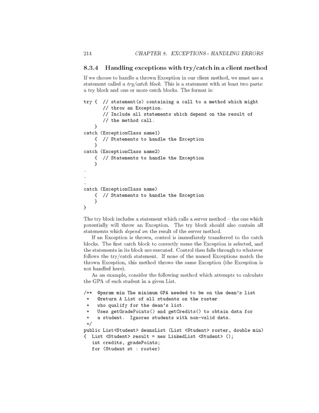 Introduction to Computer Science with Java Programming - Page 214